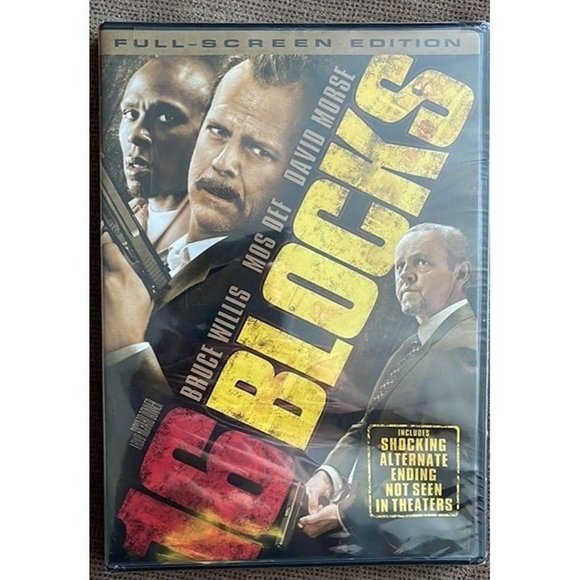 16 Blocks (DVD) New - Bruce Willis - Picture 1 of 3